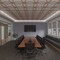 Ekena Millwork 23 38W x 23 38H x 14T Small Lilley Decorative Fretwork Wood Ceiling Panels, Cherry CELW23X23X0250LEYCH - alternate 6